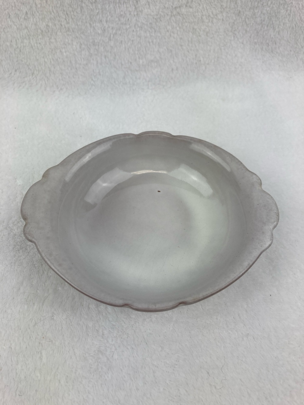 Frankoma Pottery 40B Petite Scalloped Dish 6”